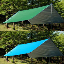 Водонепроницаемая палатка 3 м x 3 м, уличная беседка, тент, многофункциональный навес от солнца, навес от дождя, брезент, ковер для шатра 2024 - купить недорого