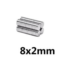 100/200/300PCS 8x2 mm Neodymium Super Strong Magnet 8mmx2mm Permanent Round Magnet 8x2mm Powerful Magnetic Disc Magnet 8*2 2024 - buy cheap