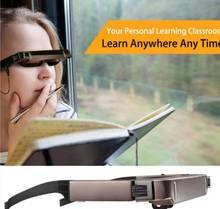 Kuulee 800 Смарт Android WiFi очки широкий экран Портативный видео 3D очки частный театр с Bluetooth камерой 2024 - купить недорого