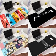 MaiYaCa TV series Friends Quotes Customized laptop Gaming Accessories Mousepad Mouse Mat Keyboard 80x40cm xxl Mouse Pad Game 2024 - buy cheap