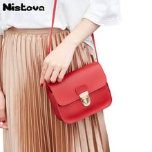 Fashion Crossbody Bags For Women Casual Mini Candy Color Messenger Bag For Girls Flap Pu Leather Shoulder Bags Purse Clutch 2024 - buy cheap