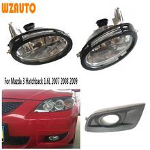 Car Driving Front Fog Lamp Fog Light Left Right For Mazda 3 Hatchback 1.6L 2007 2008 2009 RH LH Fog Lamp Fog Light Cover 2024 - buy cheap