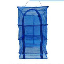 Foldable 4-layer drying net fish net drying rack hanging dish fish dish drying net 40 x 40 x 68cm hanger fish net  MJ70910 2024 - buy cheap