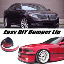 Bumper Lip Deflector Lips For Lincoln MKS 2008~2015 Front Spoiler Skirt For Car Tuning / Body Kit / Strip 2024 - buy cheap