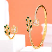 Missvikki высококачественный модный браслет кольцо ювелирный набор для девочки подарок Свадебные аксессуары микро паве кубический цирконий камни 2024 - купить недорого