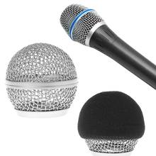 Rejilla de micrófono de malla de cabezal de bola de repuesto para shure BETA58 BETA58A SM58 SM58S 2024 - compra barato