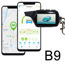 Russia Version B9 Two-way Car Alarm System with Remote Engine Start for NFLH B9 2-way Car Alarm System B9 GSM/GPS Phone Car 2024 - buy cheap