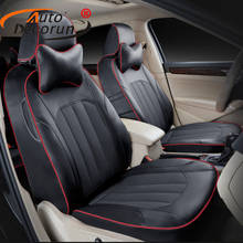 AutoDecorun PU leather cover seat for cadillac escalade 2008 accessories seat covers for cars cushion cover seat supports airbag 2024 - buy cheap