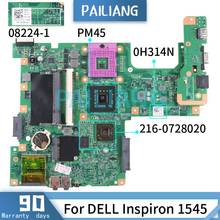 Parpailiang-placa-mãe para laptop dell, inspiron 1545, pm45, wireless, ddr2, 08224-1, 2016-2018, placa principal 2024 - compre barato