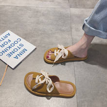 Sandalias y chanclas para mujer, moda de verano, Red salvaje, zapatos coreanos rojos, lindos, para playa, 2019 2024 - compra barato