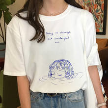 Que Menina Bonita Disse Para Me Imprimir Verão Camiseta Paródia Engraçada Tshirt Harajuku Casual Solta T-Shirt Mulheres Encabeça T Streetwear 2024 - compre barato