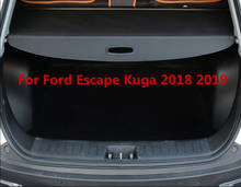 High quality Car Rear Trunk Security Shield Cargo Cover For 18-19 Ford Escape Kuga 2018 2019 ( black, beige) 2024 - buy cheap