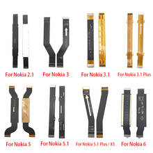 Cable flexible conector de placa base para Nokia 2, 2,1, 3, 3,1 Plus, 5, 5,1, 6, 6,1, 7, 7,1, 8, X5, X6, X7, piezas de repuesto, 10 unids/lote 2024 - compra barato