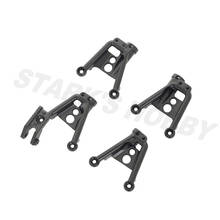 4 Uds. De aluminio, montaje de choque ajustable delantero y trasero, conexión de suspensión para 1/10 RC Crawler Axial SCX10 II 90046 RGT 86100 2024 - compra barato