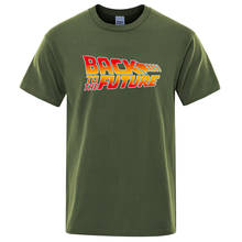 Camiseta "Back To The Future" para hombre y mujer, camisa clásica de Serie de películas de marca, Tops con personalidad, camisetas de manga corta 2024 - compra barato