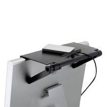 Soporte de exhibición de pantalla ajustable para Monitor de ordenador, mesa elevadora de escritorio, soporte de almacenamiento para TV 2024 - compra barato