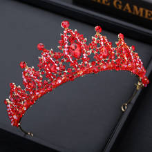 Beauty-Emily Crystal Crown For Wedding Rhinestones Bridal Headwear Princess Bride Hair Accessories Headband 2019 2024 - buy cheap