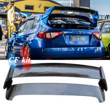 Cf kit traseiro tronco boot spoiler fibra de carbono asa superior para subaru impreza 2001-2014 estilo do carro 2024 - compre barato