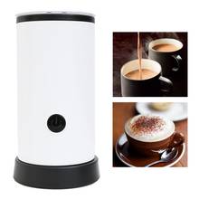 Espumador de leite e café automático, recipiente de espuma macia para café, cappuccino, frother para fazer espuma de leite com tomada da ue 2024 - compre barato