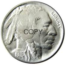 US 1916 P,D,S Buffalo Nickel Five Cents Copy Coins 2024 - buy cheap