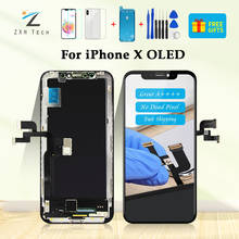 Pantalla LCD para iPhone X, montaje de digitalizador con pantalla táctil 3D para iPhone X, pantalla OLED de alta calidad, envío gratis 2024 - compra barato