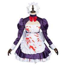 Anime High-Rise Invasion Maid-fuku Kamen Cosplay Costume Maid Dress Outfits Halloween Carnival Suit 2024 - buy cheap
