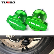 Carretes basculantes para motocicleta, accesorios CNC para 10mkawasaki, soporte deslizante, tornillos Vulcan S 650, S650, 2015, 2016, 2017, 2018, 2019 2024 - compra barato