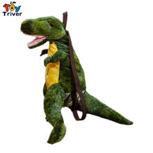 Mochila escolar de dinosaurio Kawaii, juguetes de peluche para niños, niñas, novia, estudiante, regalo de cumpleaños 2024 - compra barato