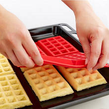 Silicone Nestle Waffle Mold Microwave Baking Cookie Mold High Temperature Resistant Muffin Mold for Kitchen Baking Tool 2024 - buy cheap