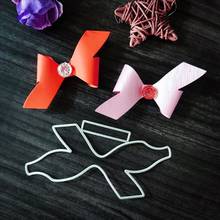 Bowknot Bows Metal Cutting Dies Stencils Ribbon DIY Scrapbooking Die Cuts Greeting Card Decor Embossing Folder Cut 2024 - buy cheap