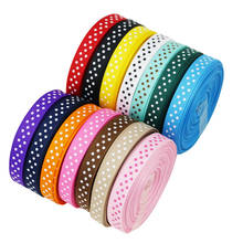 (25yards/roll) 10mm Cartoon Polka Dots Printed Grosgrain Handwork DIY Ribbon Lovely lace Series Colourful Ribbons 2024 - buy cheap