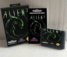 Alien 3 con caja y Manual cartucho para 16 poco Sega tarjeta de juego MD sistema Megadrive Genesis 2024 - compra barato