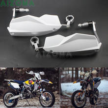 Защита для рук Supermoto MX Enduro, 22/28 мм, щетка, универсальная для Kawasaki TC TE FE FC TS FS 125 250 300 400 501 2024 - купить недорого