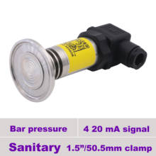 inexpensive sanitary pressure sensor, 1.5 in clamp connection, 100, 350 mbar, 1, 4, 6, 10, 25 bar gauge, 4mpa,4 20mA, 12, 24V dc 2024 - buy cheap