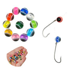 25Pcs/Set Mixed Color Fishing Beads Durable Fish Eye Carolina Rigs Taxes Rigs DIY Kit Bass Fishing Lure Tackle High Quality 2024 - buy cheap