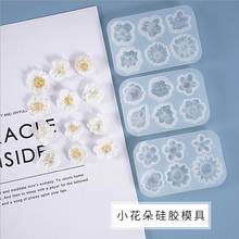 Transparent Silicone Mould Dried Flower Resin Decorative Craft DIY Small daisy flower Mold epoxy resin molds for jewelry 2024 - buy cheap