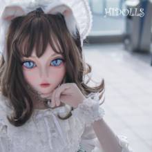 (HD01 Ying) HIDOLLS ручной работы, для девочек и женщин, половинки головы Косплэй японский ролевая игра BJD маска кигуруми кукла Трансвестит маска 2024 - купить недорого