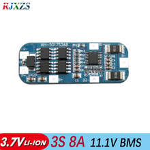 3S 4A/8A 11,1 V литий-полимерная печатная плата BMS/PCM/PCB для 3 пакетов 18650 литий-ионная батарея, печатная плата 2024 - купить недорого