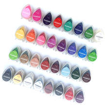 (10 pcs/lot) Pearlescent pigment sparklet ink pad shimmering colors glitter inkpads for decorating / stamping 2024 - buy cheap