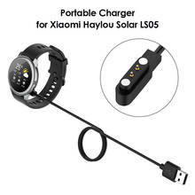 USB Fast Charging Cable for Xiaomi Haylou Solar LS05 Power Adapter Accessories Smart Bracelet Replacement Charging Cable 2024 - buy cheap