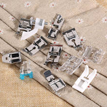 1Set (11Pcs) Multifunction Sewing Machine Stitch Presser Foot for Brother Singer Generic Snap on Presser Feet for Brother Singer 2024 - buy cheap