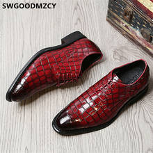 Crocodile Shoes Italian Shoes Men Oxford Shoes For Men Zapatos De Hombre De Vestir Formal Scarpe Uomo Eleganti Erkek Ayakkabi 2024 - buy cheap