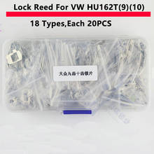 360PCS HU162T (10) Repair Accessories Car Lock Reed For VW HU162T (9) Reed Lock Plate For VW Audi With Some Spring 2024 - buy cheap