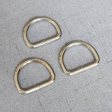 1 Pcs/Lot 25mm Silver High Quality Metal D Ring Buckle for Webbing Backpack Bag Parts Leather Craft Strap Belt Purse Clasp 2024 - buy cheap
