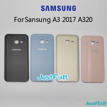 For SAMSUNG Galaxy A3 2017 A320 Back Battery Cover Door Rear Glass Housing Case Replace Battery Cover 2024 - buy cheap