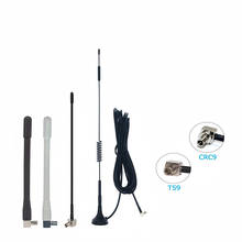 Antena wi-fi ts9 crc9, conector para roteador sem fio zte huawei, 2 peças, 3g, 4g lte, e5372, e398, e589, e5573, e8372, e3372, e5776, 4g 2024 - compre barato