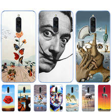 Silicon Case For redmi 8a 8 Case redmi note 8 9 PRO 8T 9S Case For xiaomi mi NOTE 10 PRO 9 lite POCO F2 Pro Case Salvador Dali 2024 - buy cheap