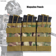 1000D Nylon Single/Double/Triple Magazine Pouch Tactical Hunting Accessories Molle Bag Military Paintball Airsoft Magazine Pouch 2024 - buy cheap