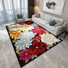Alfombras geométricas 3D para sala de estar, alfombras de dormitorio modernas, alfombra decorativa para el hogar, antideslizantes, cocina, varios estilos 2024 - compra barato