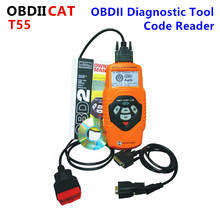 OBDII OBD2 Auto Scanner Reader T55  for cars and light trucks since 1990 Multilingual Support 78 systems Diagnostic Tool 2024 - buy cheap